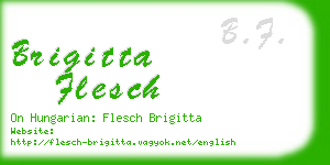 brigitta flesch business card